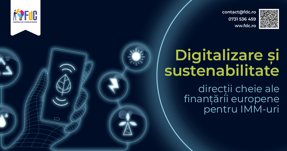 Digitalizare si sustenabilitate grafic