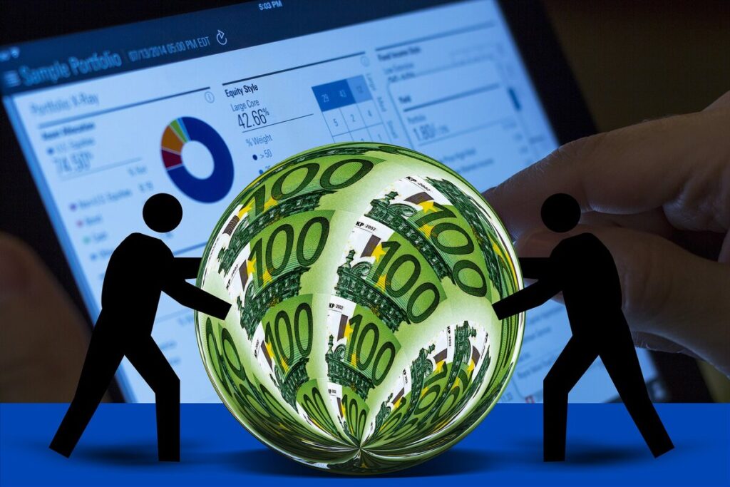 Bani, euro, statistici, oameni