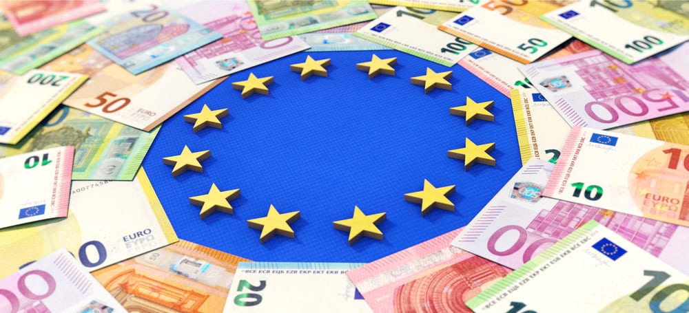 Steagul Uniunii Europene, bancnote de Euro